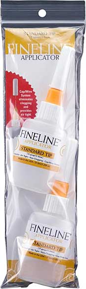 SO: FineLine Standard Tip Applicator (empty bottle)  18 Gauge 2PK
