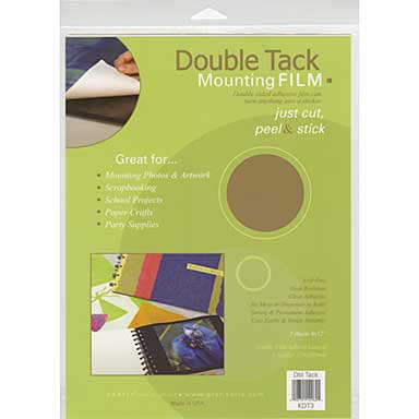 SO: Double Tack Mounting Film (9x12, 3pk)