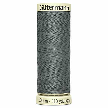 Gutermann Sew All - Polyester Sewing Thread, Dark Grey (100m)