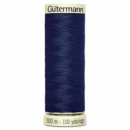 SO: Gutermann Sew All - Polyester Sewing Thread, Dark Navy Blue (100m)