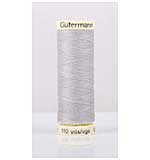 SO: Gutermann Sew All - Polyester Sewing Thread, Silver Grey (100m)