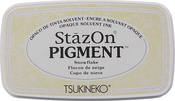 StazOn Pigment Ink Pad - Snowflake