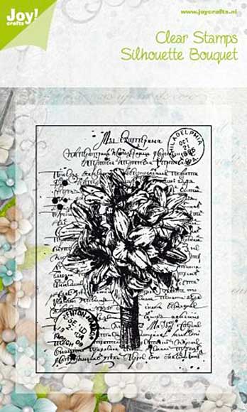 SO: Silhouette Bouquet Clear Stamp