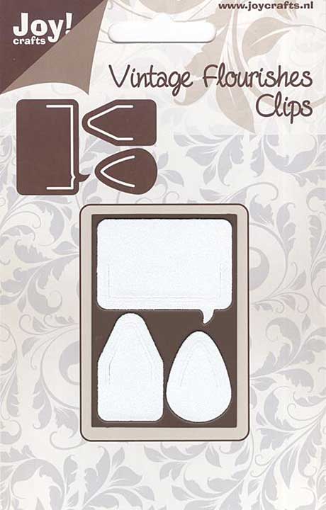 Joy Crafts Cutting die - Vintage Flourishes clips