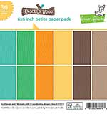 SO: Lawn Fawn Knock on Wood - 6x6 Single-Sided Petite Paper Pack 36pk (12 Designs 3 Each)