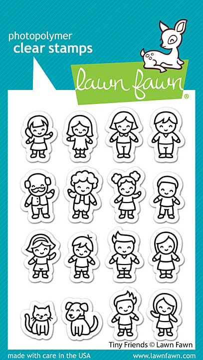 SO: Lawn Fawn Clear Stamps 3X4 - Tiny Friends