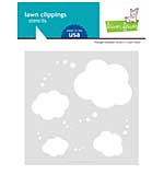 SO: Lawn Clippings Stencils - Thought Bubbles
