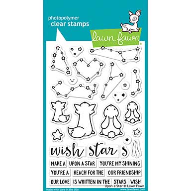 SO: Lawn Fawn Clear Stamps 4X6 - Upon A Star