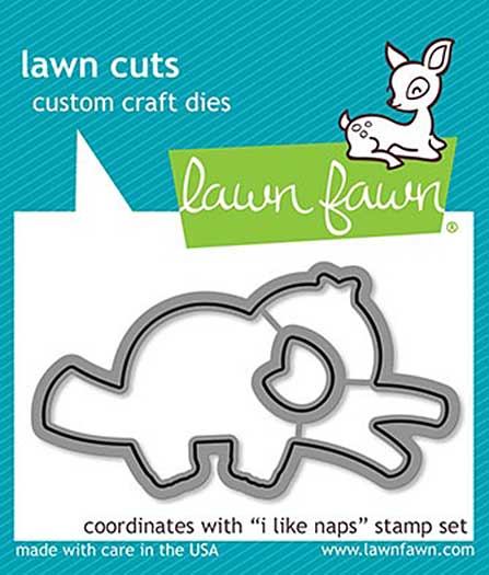 Lawn Cuts Custom Craft Die - I Like Naps