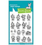 Lawn Fawn Clear Stamps - Tiny Birthday Friends (3x4)