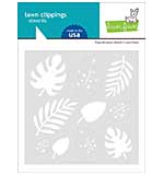 SO: Lawn Clippings Stencils - Tropical Leaves