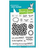 Lawn Fawn Clear Stamps - How You Bean Mint Add-On (3x4)