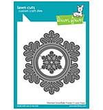 SO: Lawn Cuts Custom Craft Die - Stitched Snowflake Frame