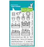 Lawn Fawn Clear Stamps 4X6 - Garden Before 'n Afters