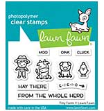Lawn Fawn Clear Stamps 3X2 - Tiny Farm