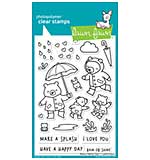 SO: Lawn Fawn Clear Stamps 4X6 - Beary Rainy Day
