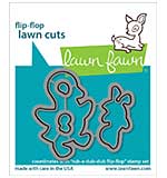 SO: Lawn Cuts Custom Craft Die - Rub-A-Dub-Dub Flip-Flop