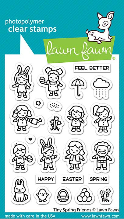 SO: Lawn Fawn Clear Stamps 3X4 - Tiny Spring Friends