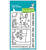 Lawn Fawn Clear Stamps 4X6 - Window Scene Spring