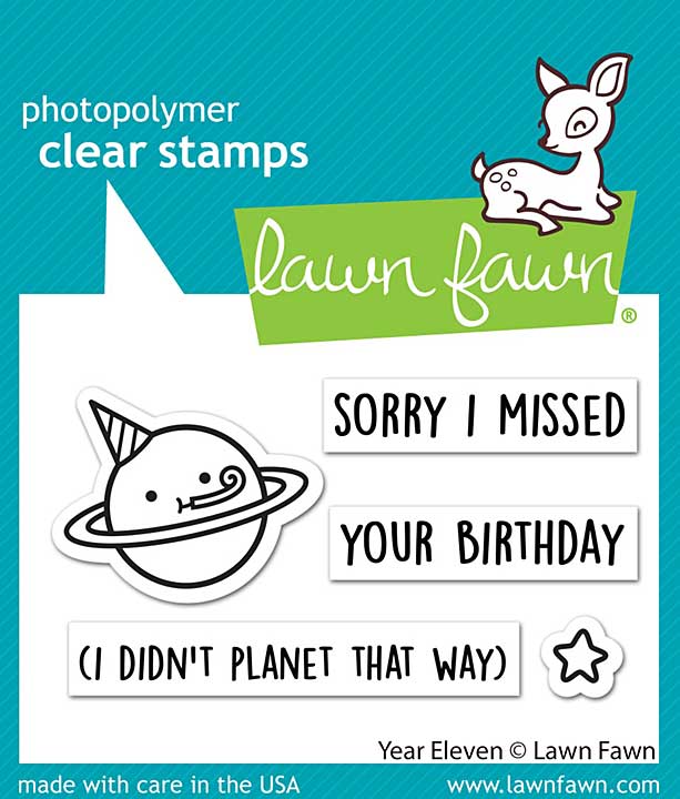SO: Lawn Fawn Clear Stamps 3X2 - Year Eleven