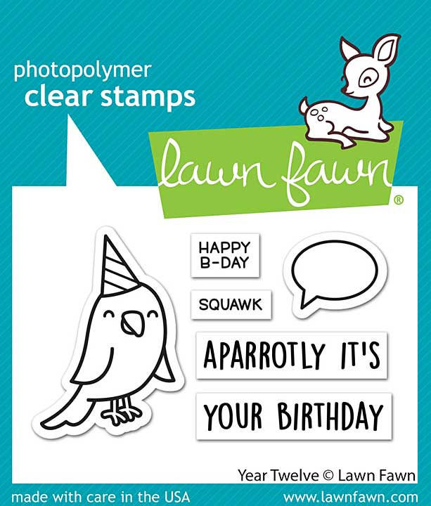 SO: Lawn Fawn Clear Stamps 3X2 - Year Twelve