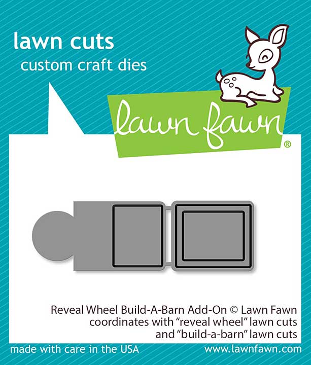 SO: Lawn Cuts Custom Craft Die - Reveal Wheel Build-A-Barn Add-On