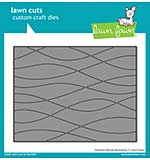 Lawn Cuts Custom Craft Die - Stitched Ripple Backdrop