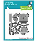SO: PRE: Lawn Cuts Custom Craft Die - Tiny Gift Box Dog Add-On