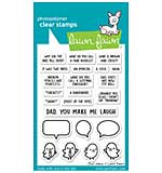 Lawn Fawn Clear Stamps 3X4 - Dad Jokes