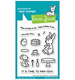 Lawn Fawn Clear Stamps 3X4 - Tea-Rrific Day Add-On