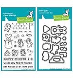 SO: Lawn Fawn Duos - Snowball Fight Set (Stamp and Die 4x6)