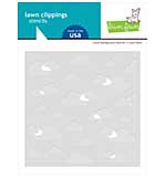 SO: Lawn Clippings Stencils - Cloud Background