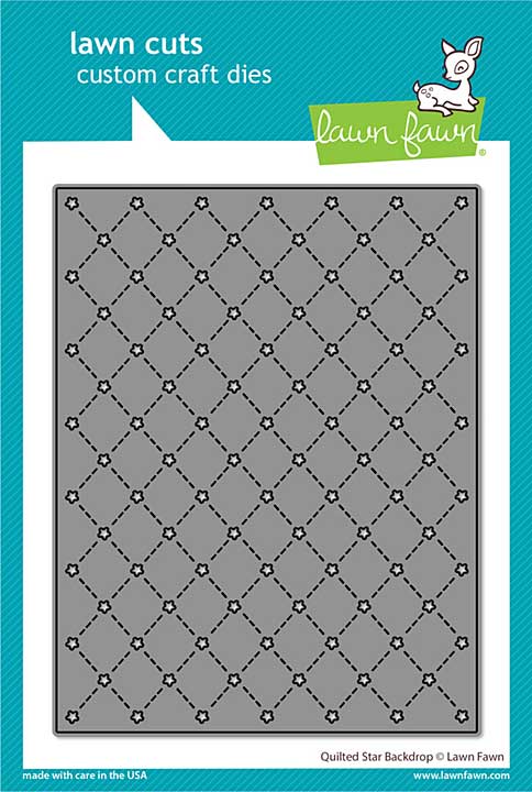 Lawn Fawn Quilted Star Backdrop Lawn Cuts Dies (LF3451)