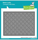 Lawn Fawn Quilted Heart Backdrop - Landscape Dies