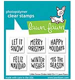 SO: Lawn Fawn Little Snow Globe Add-On Clear Stamps