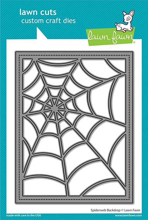 Lawn Fawn Spiderweb Backdrop Lawn Cuts Dies