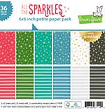 Lawn Fawn All The Sparkles 6x6 Inch Petite Paper Pack