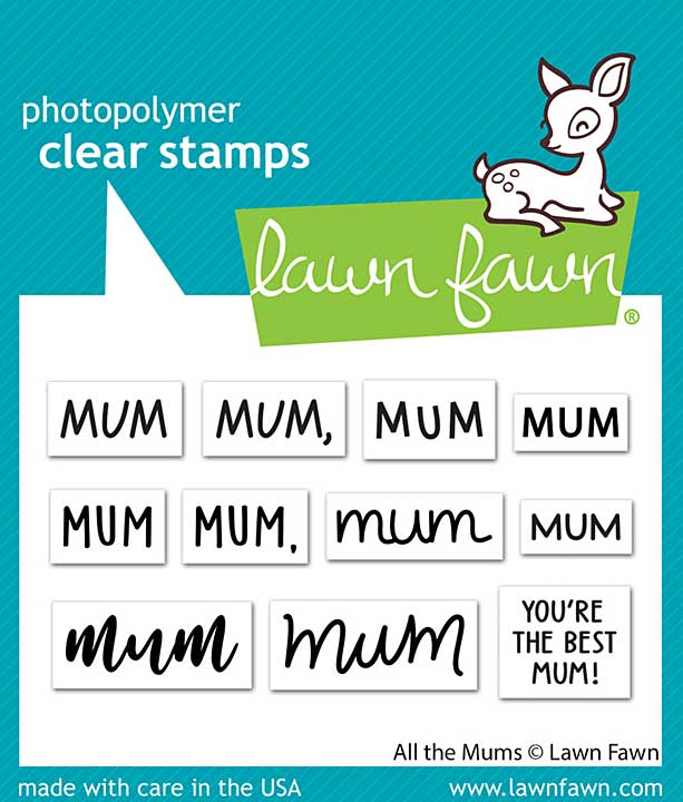 Lawn Fawn All the Mums Clear Stamps