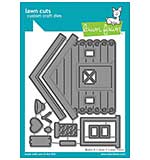 Lawn Fawn - Build a Cabin Die Set