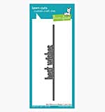 Lawn Fawn Best Wishes Line Border Die