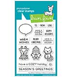 Lawn Fawn Say What Holiday Critters Clear Stamps (3x4)