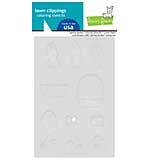 Lawn Fawn Spring Basket Lawn Clippings Coloring Stencils