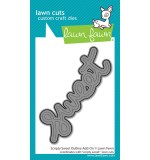 Scripty Sweet Outline Add-On Lawn Cuts Dies