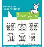 Gingerbread House Add-On Clear Stamps