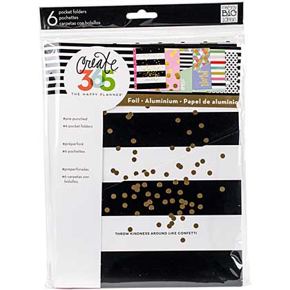 SO: Create 365 Happy Planner Double-Sided Pocket Folders 6 pack - Well Planned Life