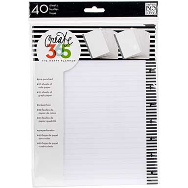 SO: Create 365 Happy Planner Fill Paper - Graph (40 sheets 7x9.25)