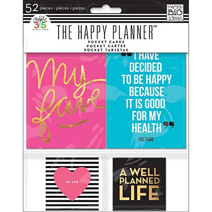 SO: Create 365 Happy Planner Pocket Cards (52pk)