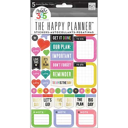 SO: Create 365 Planner Stickers 5 Sheets Pkg - Everyday Reminders