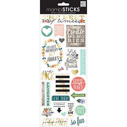 SO: MAMBI Specialty Stickers - The Best Of Times