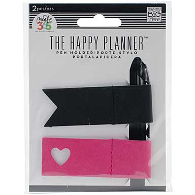 SO: Create 365 Happy Planner Pen Holder 2pk - Pink and Black